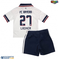 Otroški Nogometni dresi Bayern Munich Konrad Laimer #27 Gostujoči 2026-27 Kratek Rokav (+ Kratke hlače)
